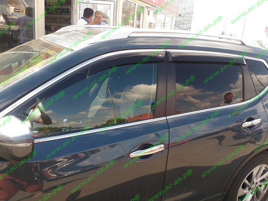 дифлектор для nissan x trail